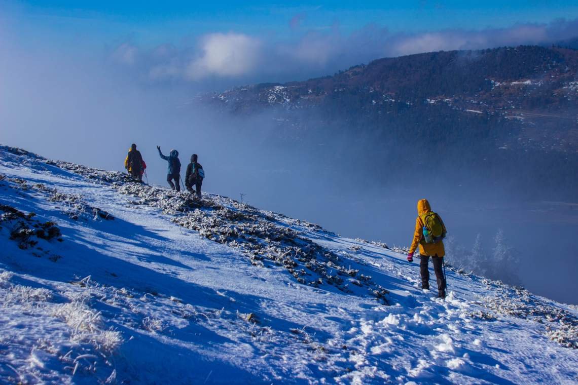 Trekking group