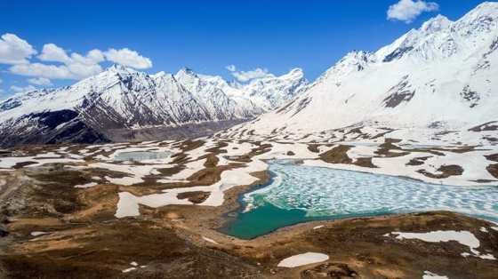 Himalayan mountain landscape